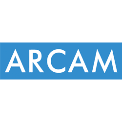 Arcam logo.