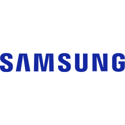 Samsung logo.